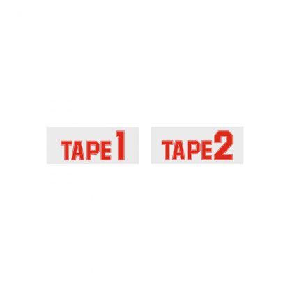 Tape 1 Tape 2